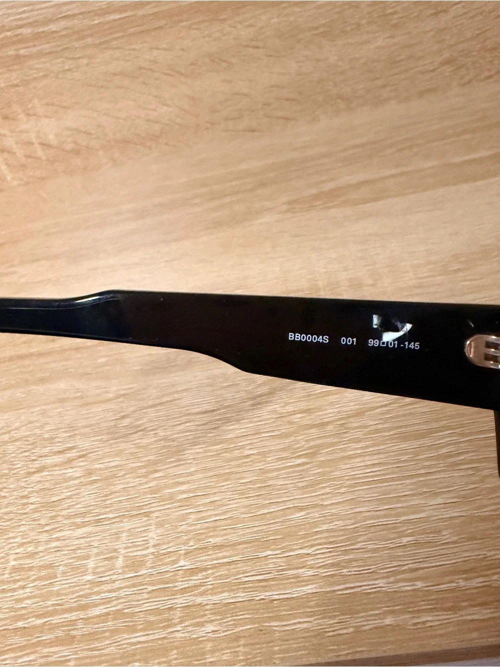 Balenciaga Black Oversized Cat-Eye Sunglasses